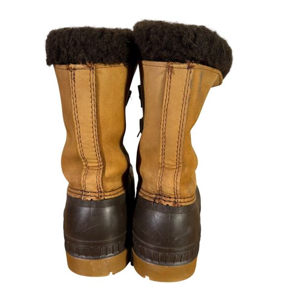 Sorel Badger Snow Duck Boots Men's 6 - Picture 3 of 6